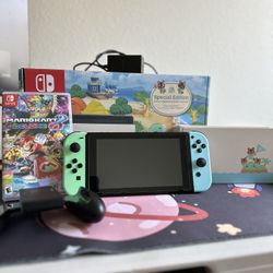 Nintendo Switch bundle With Mario Kart