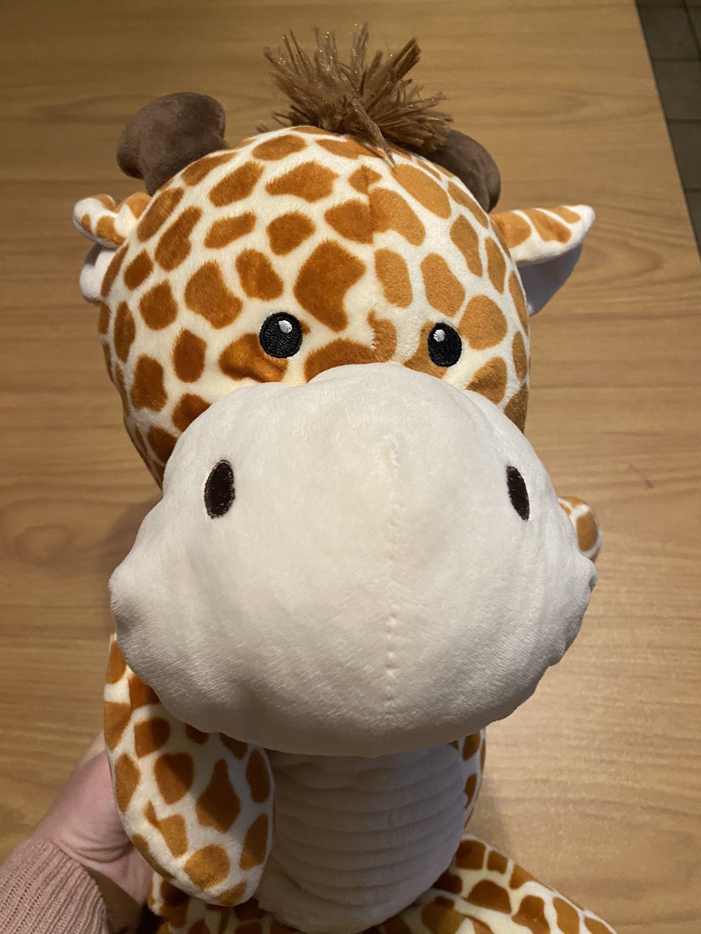 Kellytoy Giraffe Plush 10 Inches Stuffed Rattle Crinkle Ears Animal Toy 18” RARE