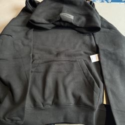 Essential hoodie black lemon size S M L