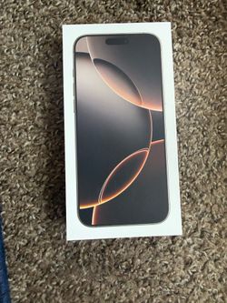 iPhone 16 Pro Max box