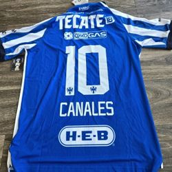 Puma Rayados De Monterrey 23/24 Home Canales Player Version Jersey Large