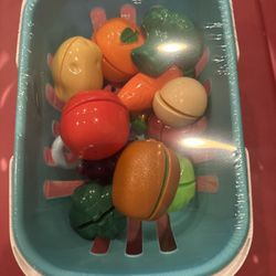 Vegetable Kids Basket Toy