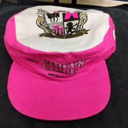 Circus Circus Casino painters cap/fanny pack lot, pink/white