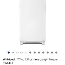 17.7 cu. ft upright freezer