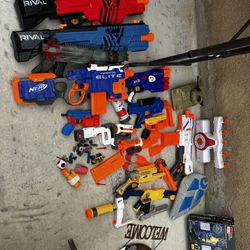 Nerf gun Collection