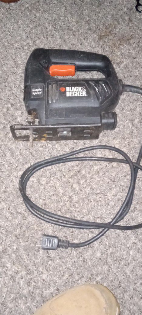 Black & Decker Single Speed Corded Electric Jig-Saw