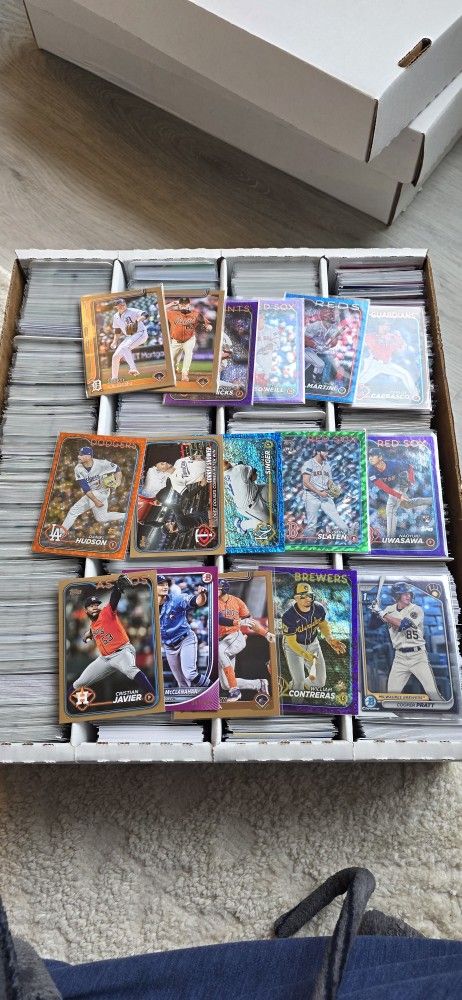 Modern Baseball Card Collection 11k+ ALL Rookies, Bowman Chrome 1st, Parallels OBO
