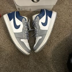 Jordan 1 Low Stealth French Blue 