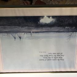 FRAME + Cherokee Blessing Print