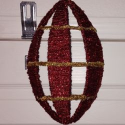 Football Homemade Wreath