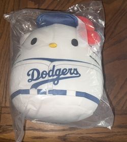 LA Dodgers Hello Kitty Squish Plush Squishmallows