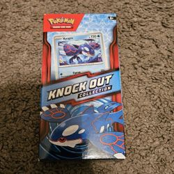 Pokémon TCG Kyogre Knock Out Collection - Brand New Sealed Foil Card & 2 Booster Packs
