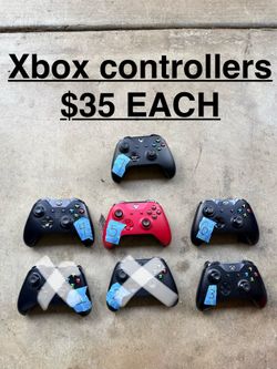 Xbox One controllers $35 EACH (FIRM) all tested  and cleaned