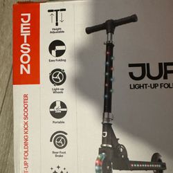 Light Up Foldable Scooter 