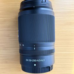 Nikon Z DX50-250mm vr Lens