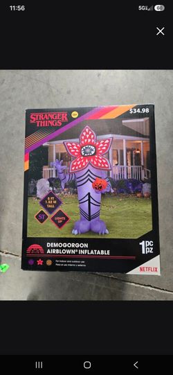 Brand New 5 Ft Stranger Things Halloween Inflatable. "CHECK OUT MY PAGE FOR MORE DEALS "