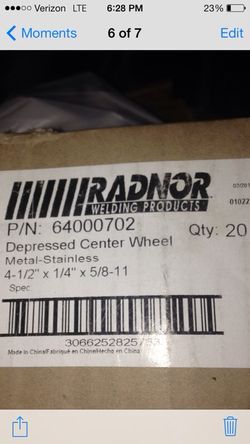 Grinding wheel discos de corte