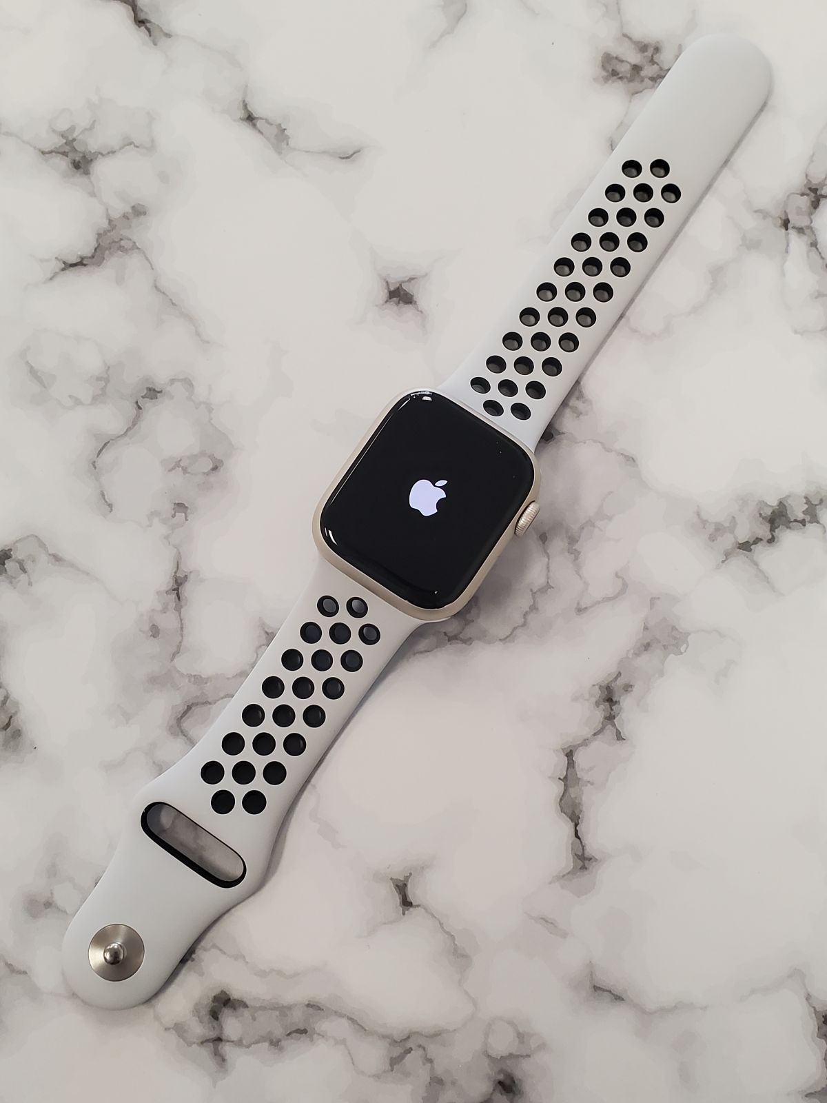 Apple - Watch Series 8 Stainless Steel 45mm (Cellular) Good Silver
