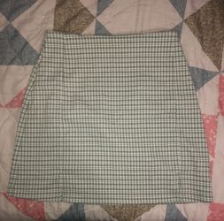 Brandy Melville Green/white Skirt