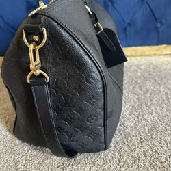 Louis Vuitton Black Duffel 