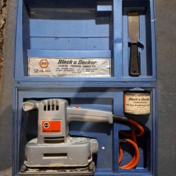 Black & Decker Finishing Sander Kit