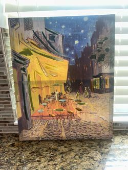 Van Gogh-Inspired Canvas Wall Art  painting art