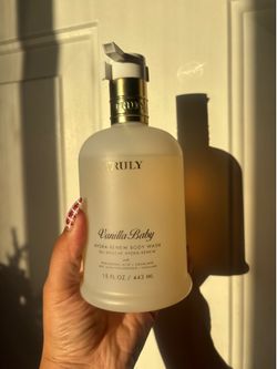 Truly vanilla baby body wash