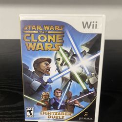 Star Wars The Clone Wars Lightsaber Duels Wii