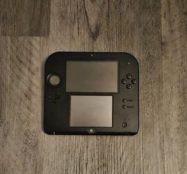 Nintendo 2DS Handheld Console – Black / Electric Blue (Tested & Working)
