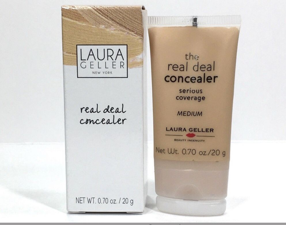 Laura Geller NYC Real Deal Concealer NEW Scars Blemish Color-correcting Acne