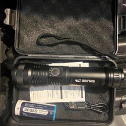 Rechargeable Flashlight High Lumens