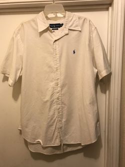 Ralph Lauren Polo button up short sleeve shirt