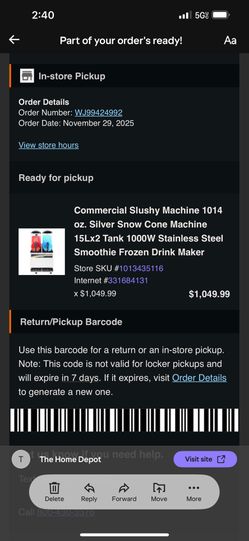 Frozen Machine Brand New