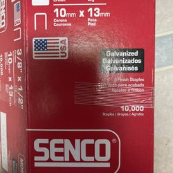Staples 18GA 3/8 Crown SENCO