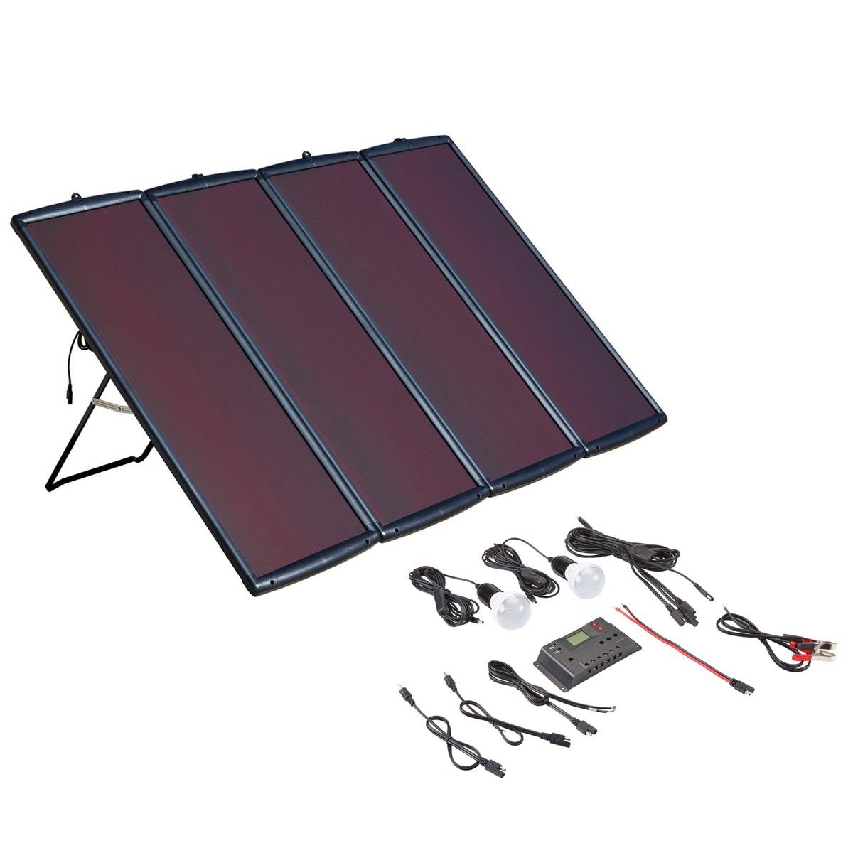 100 watt solar panels kit. Complete