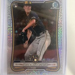 2026 Bowman Jacob Misiorowski Rookie Card