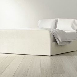 Saatva Headboard And Bedframe - Upholstered Queen Size 