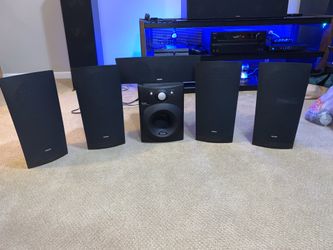 Philips brand 5.1 surround sound speakers