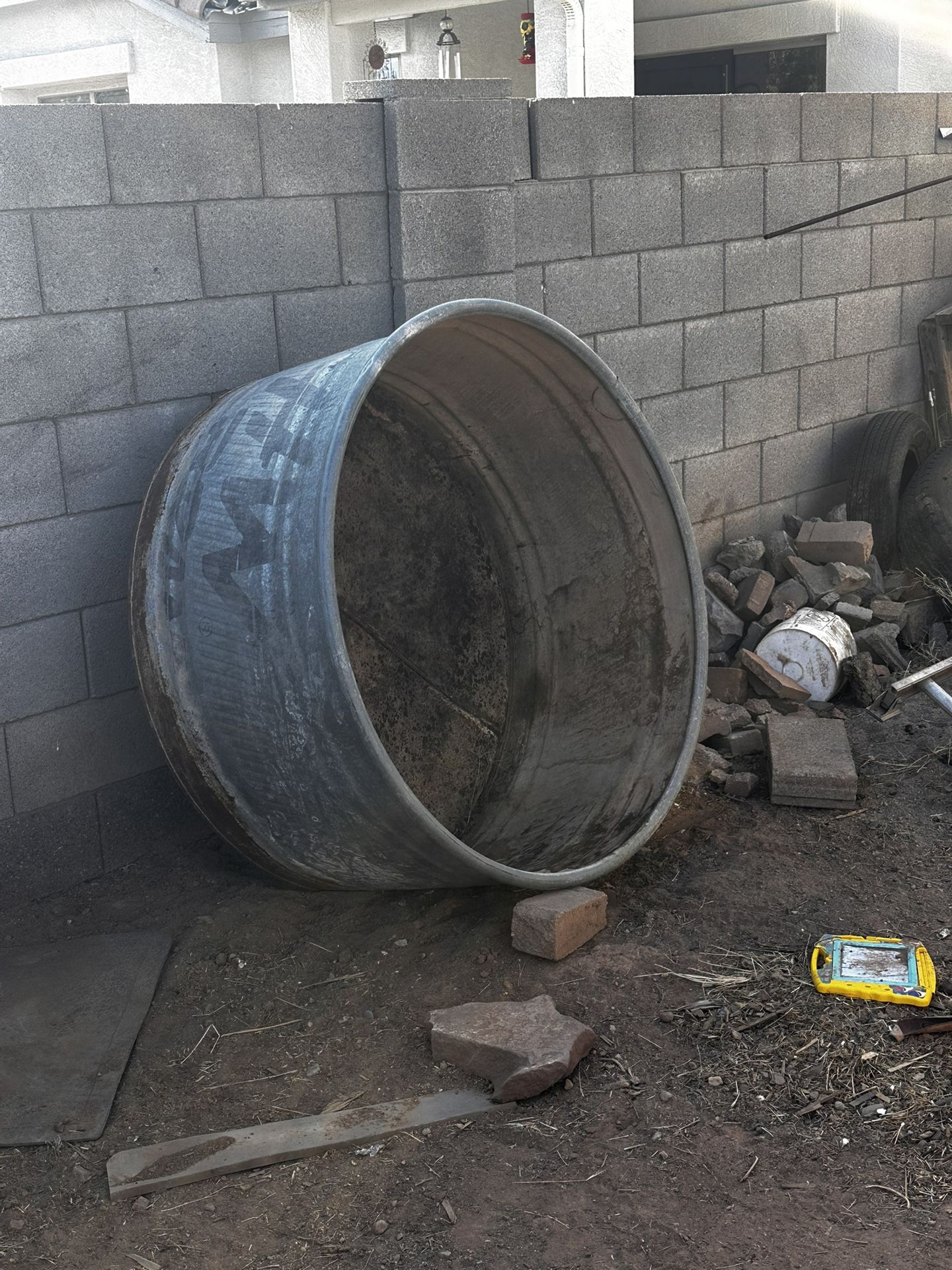HW Brand Galvanized Water Trough