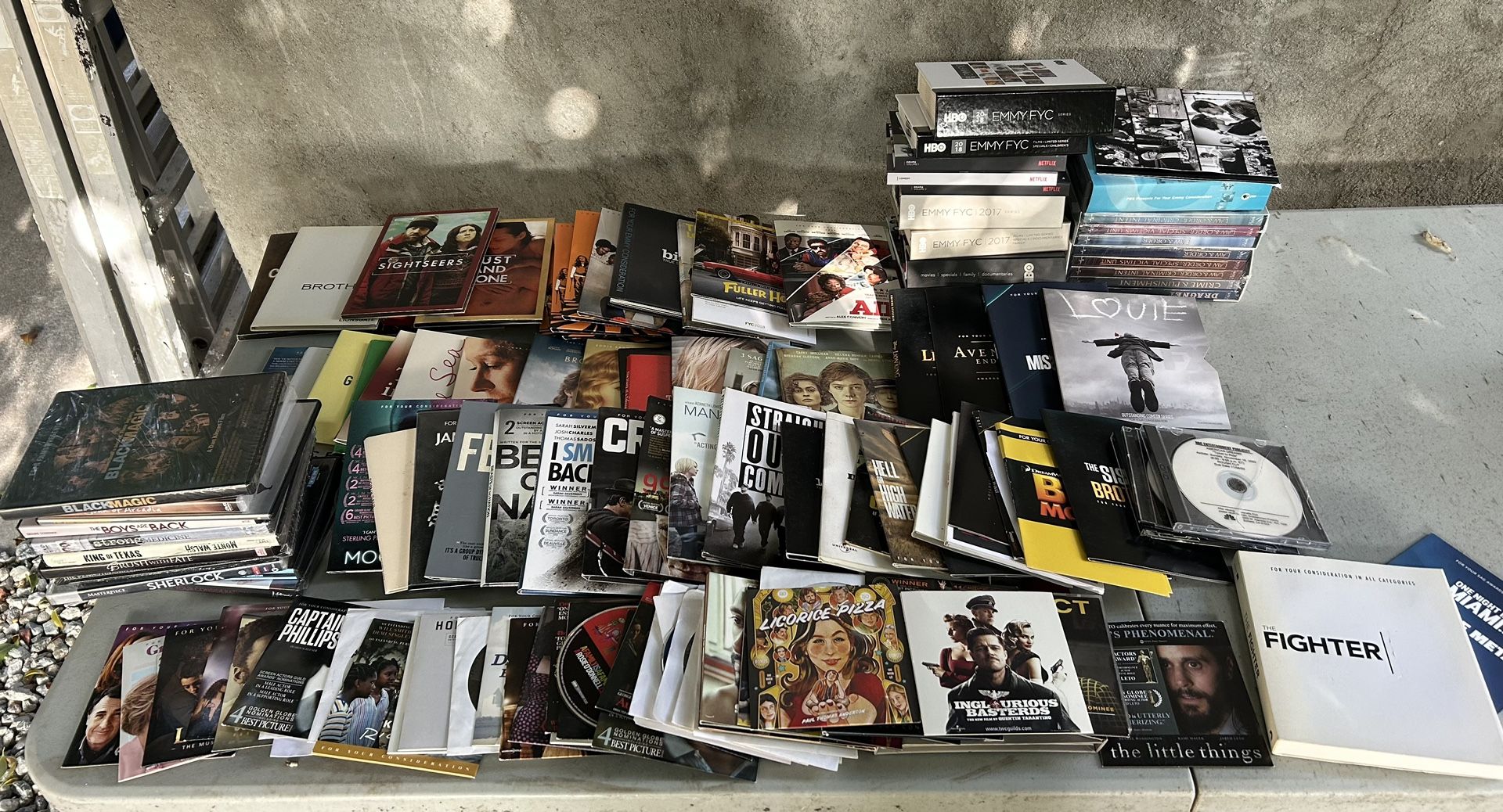 Lot Of 150+ Movie And  TV Show FYC DVDs