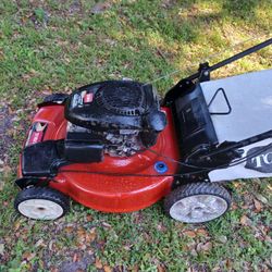 Lawn Mower Toro Recycler Start Right Up Very Good Conditions Front Wheel Drive Self Propelled Ready For Work 
