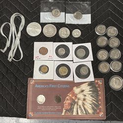 Silver coins $285
