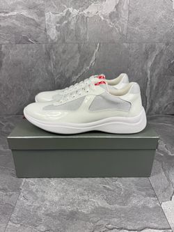 Prada America's Cup White Men Sneakers