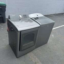 Used Samsung Washer and Gas Dryer (working) Heavy Duty ( Free Installation)  