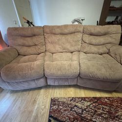 Recliner Couch free, Delivery Available 