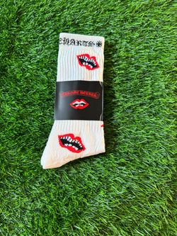 Chrome heart socks