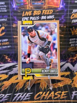2026 Topps Series 2 Henry Davis #521 Pittsburgh Pirates 405/2026 Gold