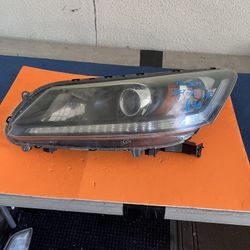 Honda Acorde Drivers Side Headlights 2013-2015