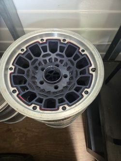 Authentic chevy S10 rims 8x15 perfect cond
