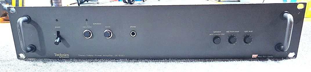Technics SE-9060 audio amplifier (No shipping, pick-up only)